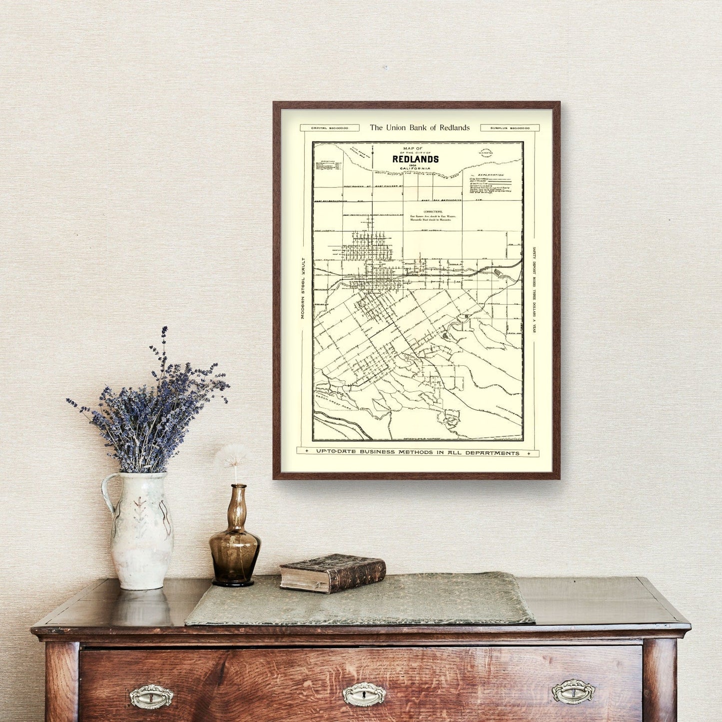 Vintage Map of San Jose, California, 1899