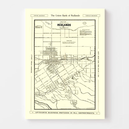 Vintage Map of San Jose, California, 1899