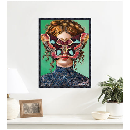 Forest Witch Framed Canvas Wall Art Print