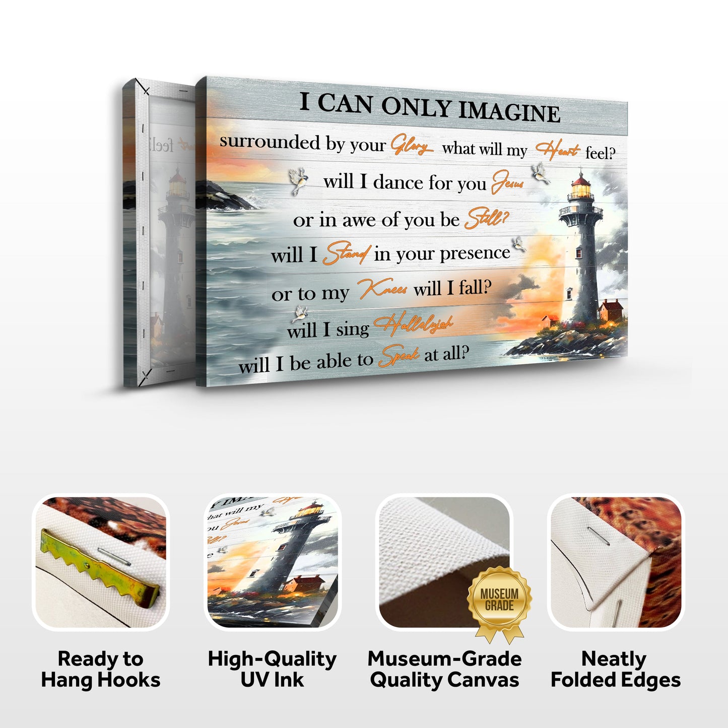 I Can Only Imagine Faith Canvas Wall Art