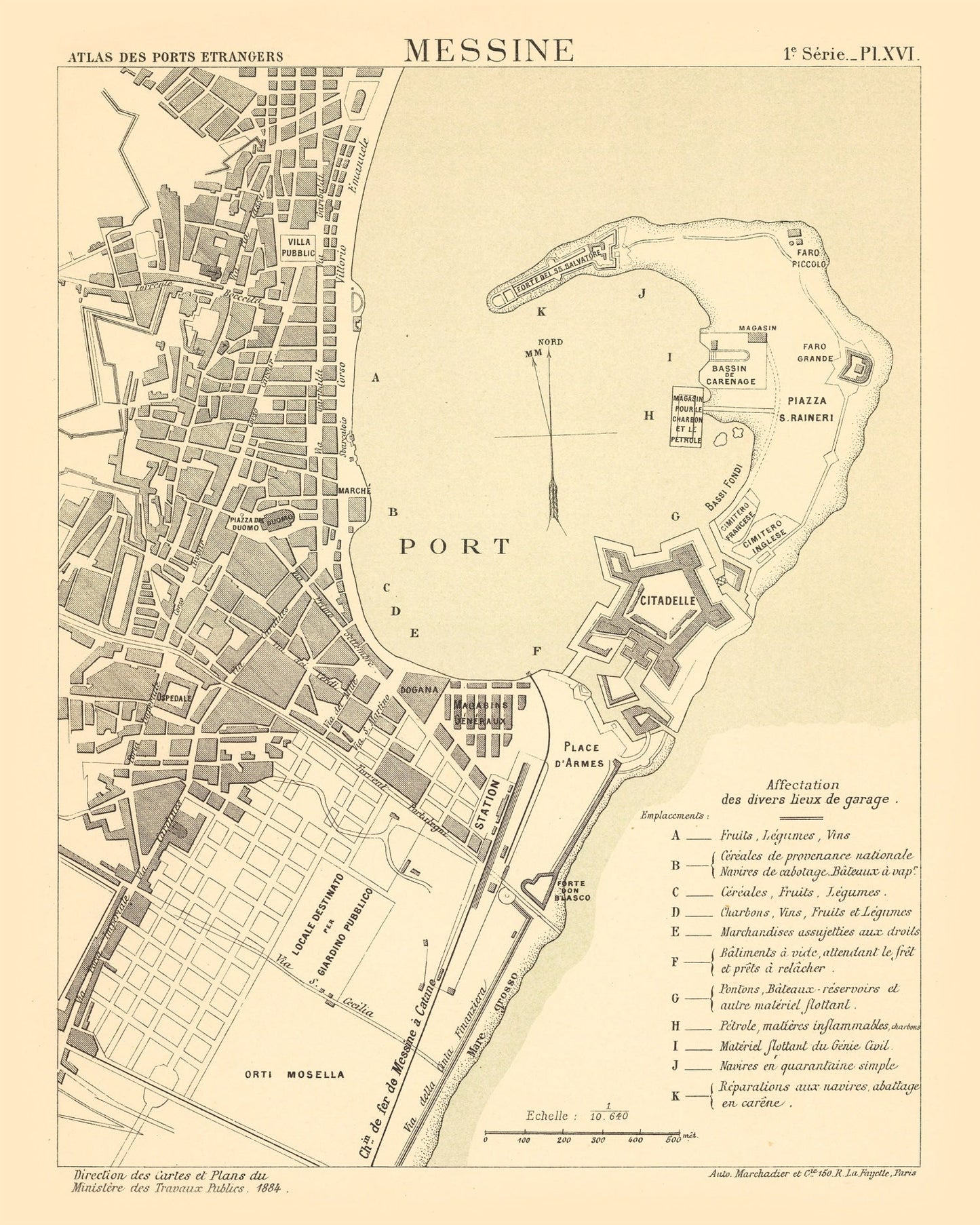 Vintage Map of Mesen, Belgium, 1884