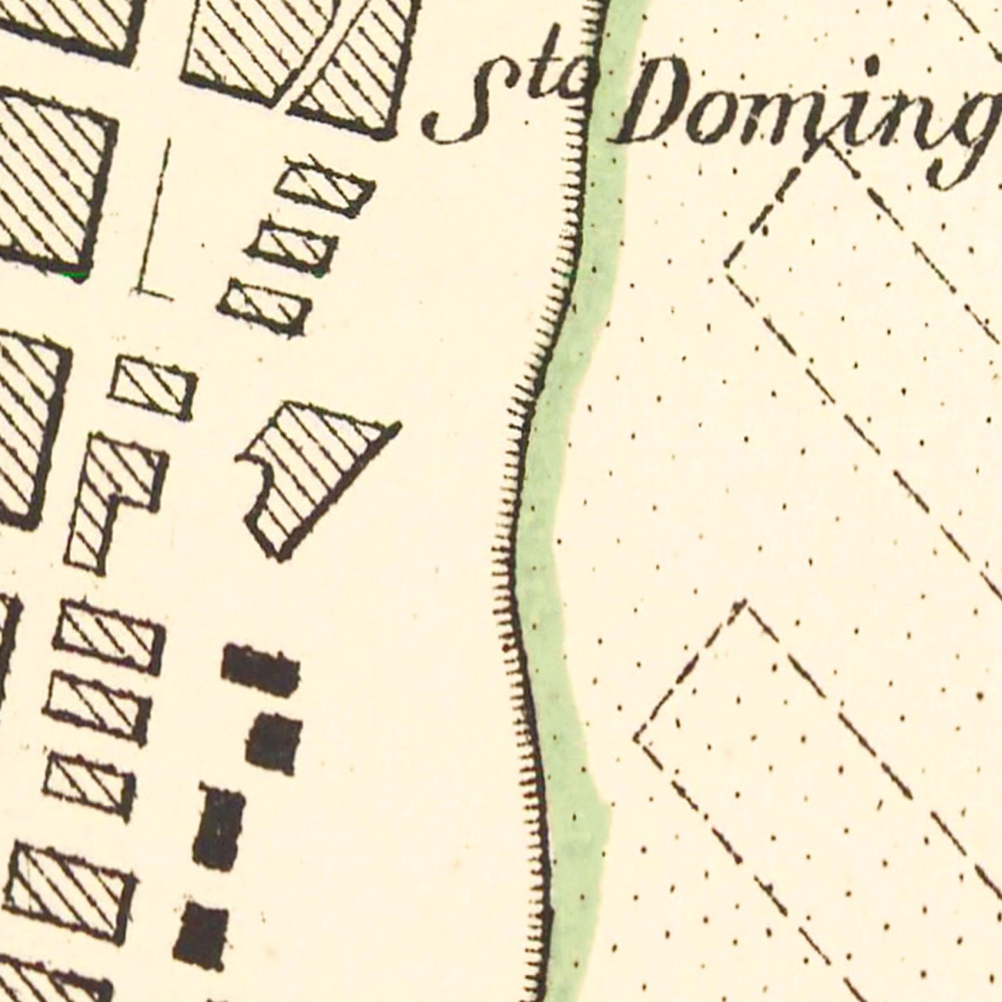 Vintage Map of Buenos Aires, Argentina 1884
