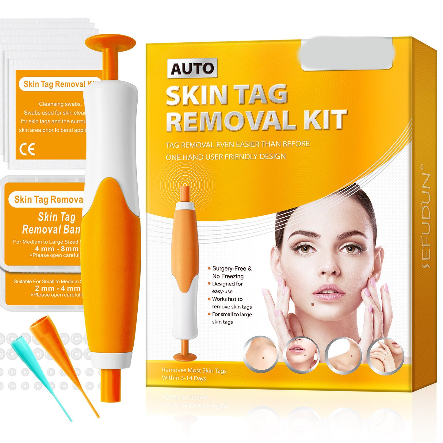 Auto Skin Tag Remover Kit - Safe, Painless, and Quick Skin Tag Removal