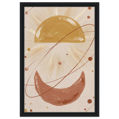Golden Arc Celestial Boho Wall Art - 20x25 cm / 8x10″ / Museum-Quality Matte Paper Poster - Sparkycare