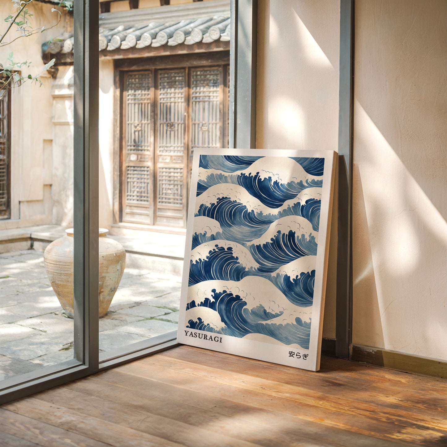 Japanese Wave Print Ukiyo-e Ocean Wall Art