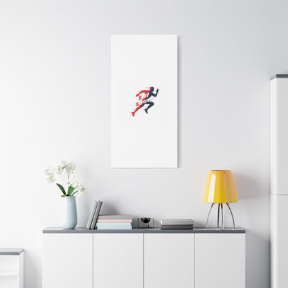 Stay Strong Runner Gym Canvas Wall Art