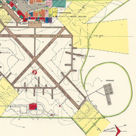Vintage Map of Westhampton Beach, Suffolk County, 1951