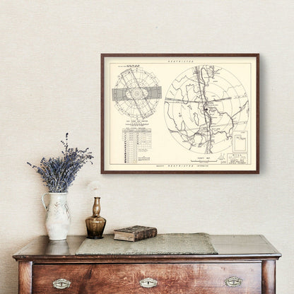 Vintage Map of Hill Air Force Base Vicinity, Utah, 1952