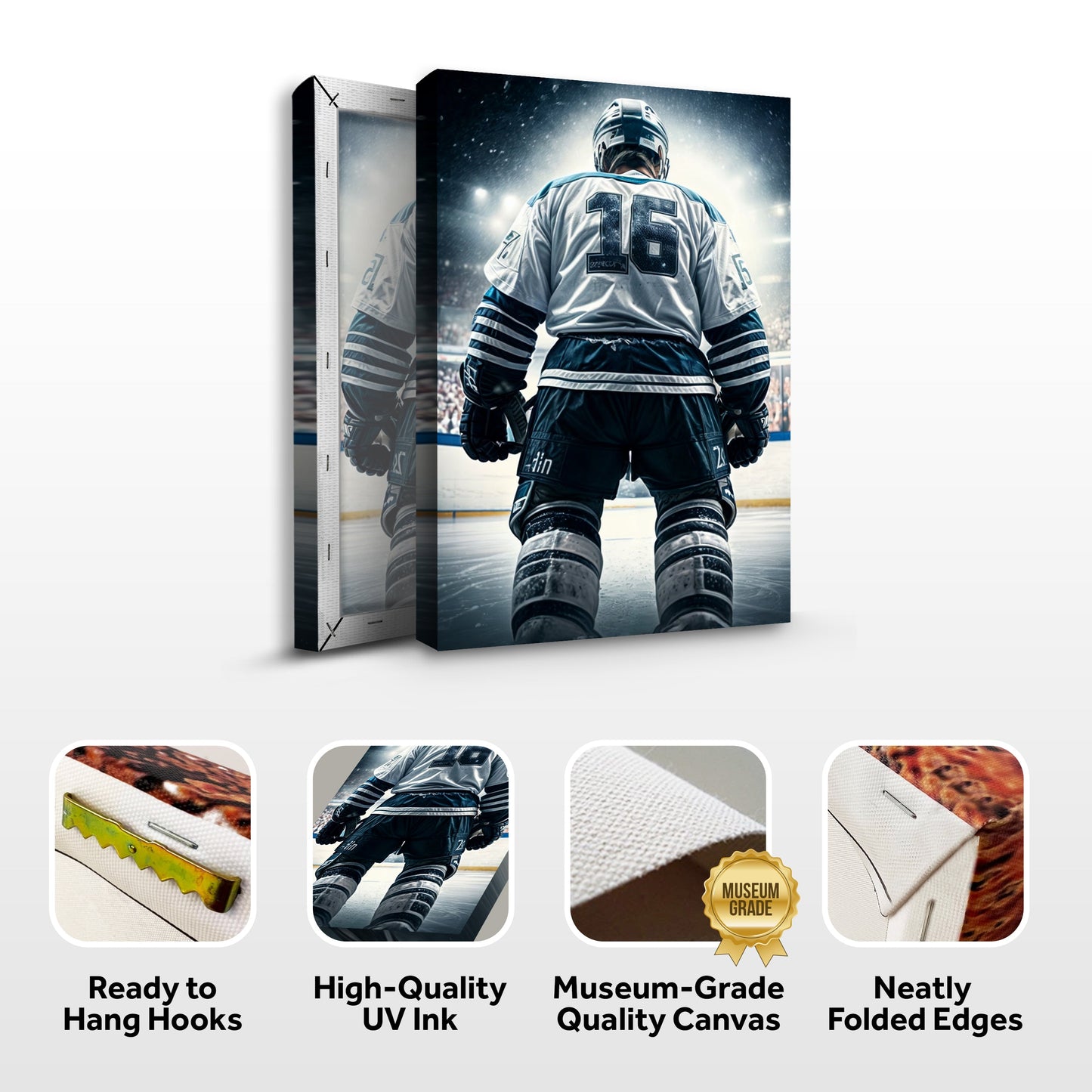 Victory Stance Sports Canvas Wall Art
