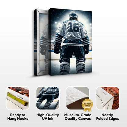 Victory Stance Sports Canvas Wall Art