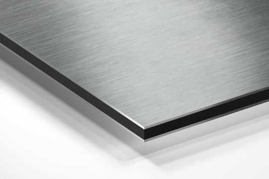 Hand Behind Frosted Glass Aluminum Wall Art