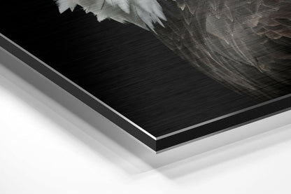 Bald Eagle Profile Metal Wall Art