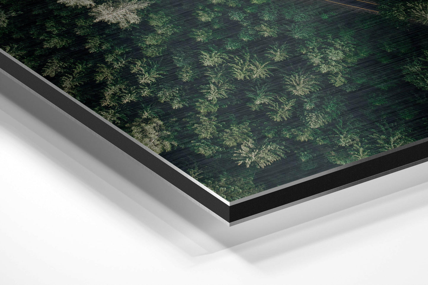 Fifty Tones of Green Metal Wall Art