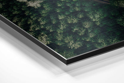 Fifty Tones of Green Metal Wall Art