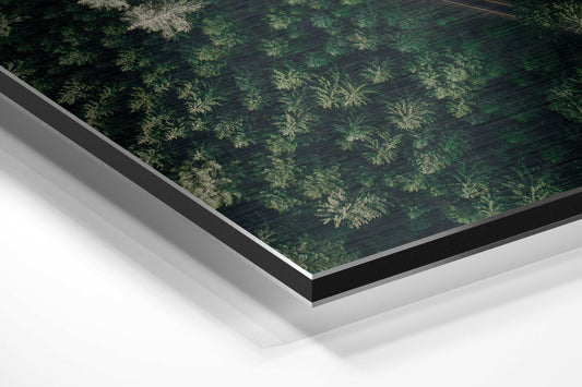 Fifty Tones of Green Metal Wall Art