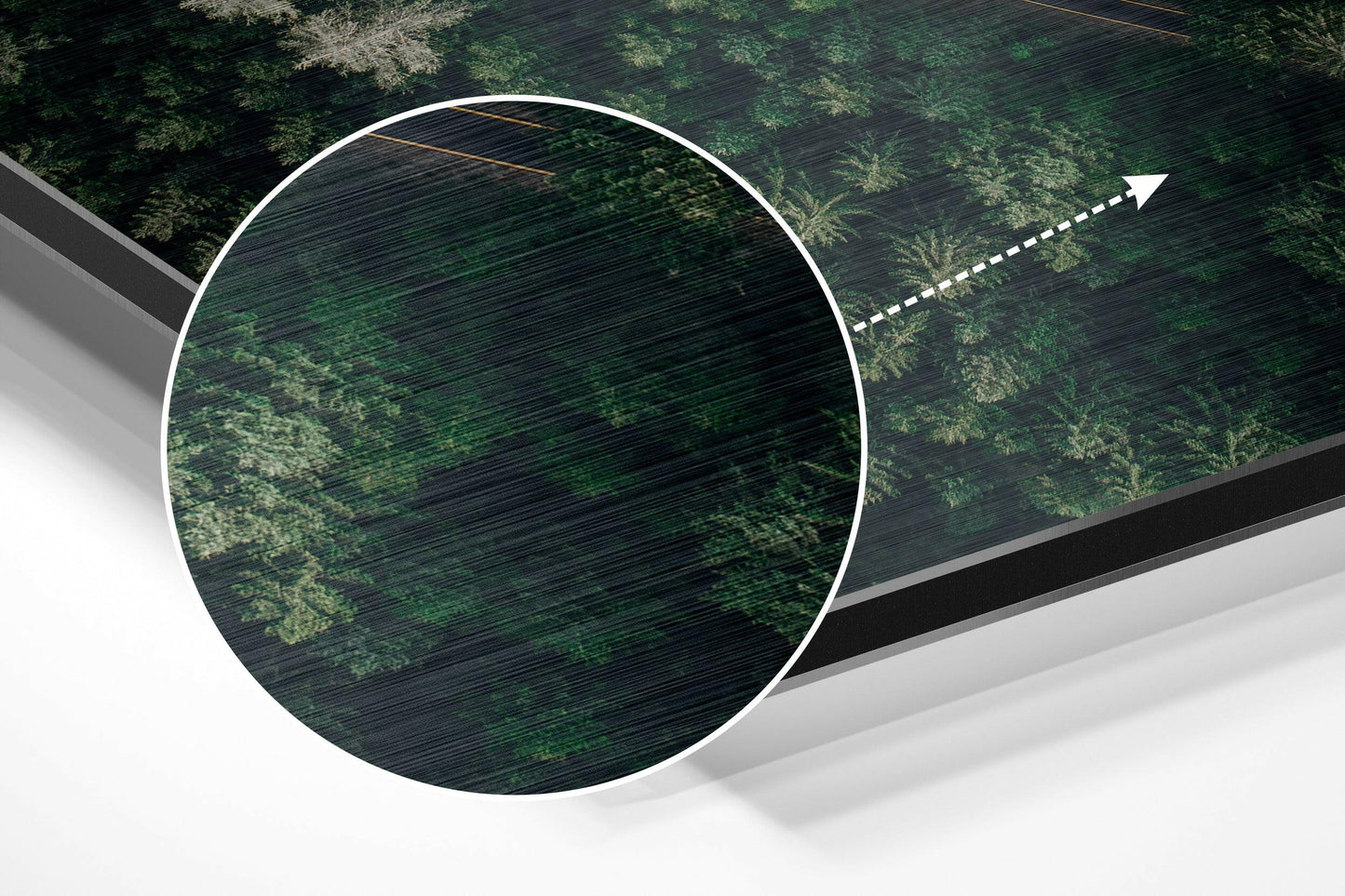Fifty Tones of Green Metal Wall Art