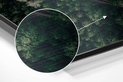 Fifty Tones of Green Metal Wall Art