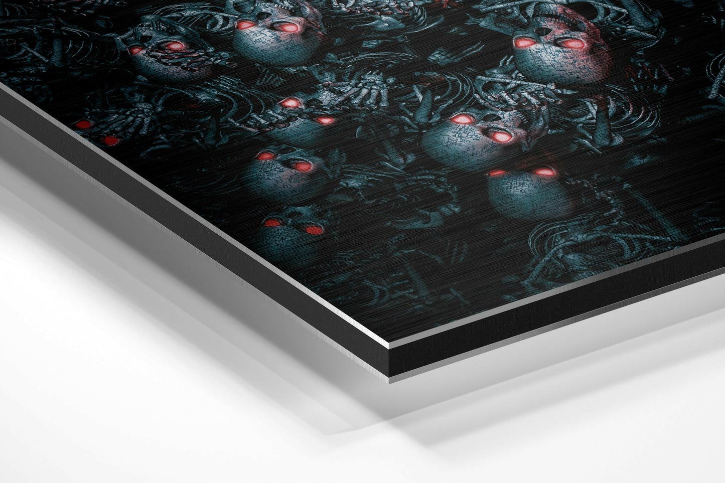 Android Cemetery Metal Wall Art