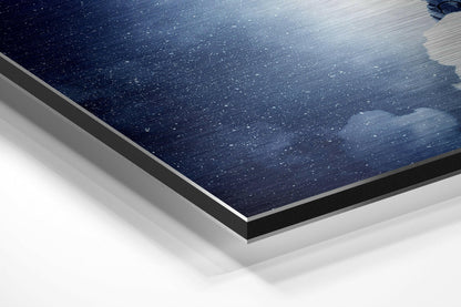 Holding the Moon Metal Wall Art