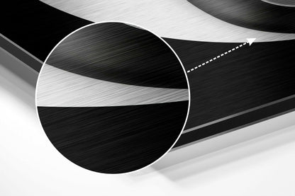Ying Yang Skulls Metal Wall Art