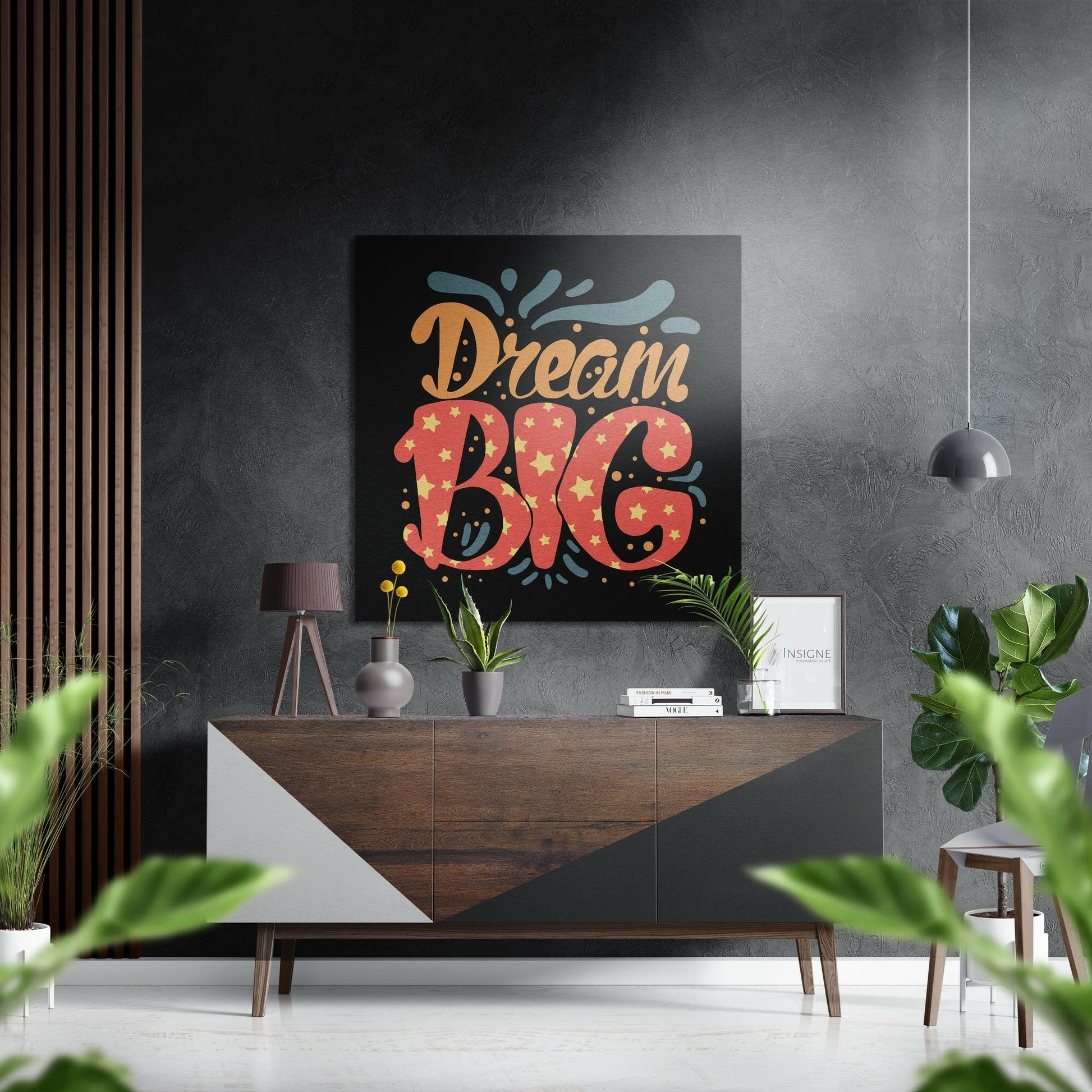 Star speckled coral dream metal wall art coastal design