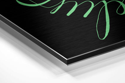Believe in Impossible Metal Wall Art
