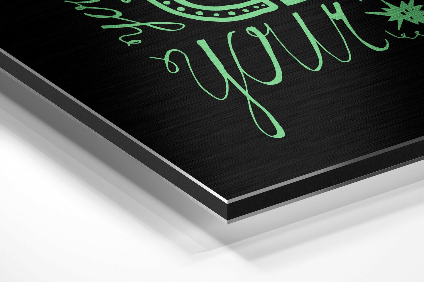 Change Your Thoughts Aluminum Dibond Wall Art