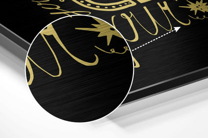 Change Your Thoughts Metal Wall Art