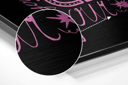 Change Your Thoughts Metal Wall Art
