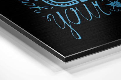 Change Your Thoughts Aluminum Dibond Wall Art