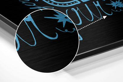 Change Your Thoughts Aluminum Dibond Wall Art