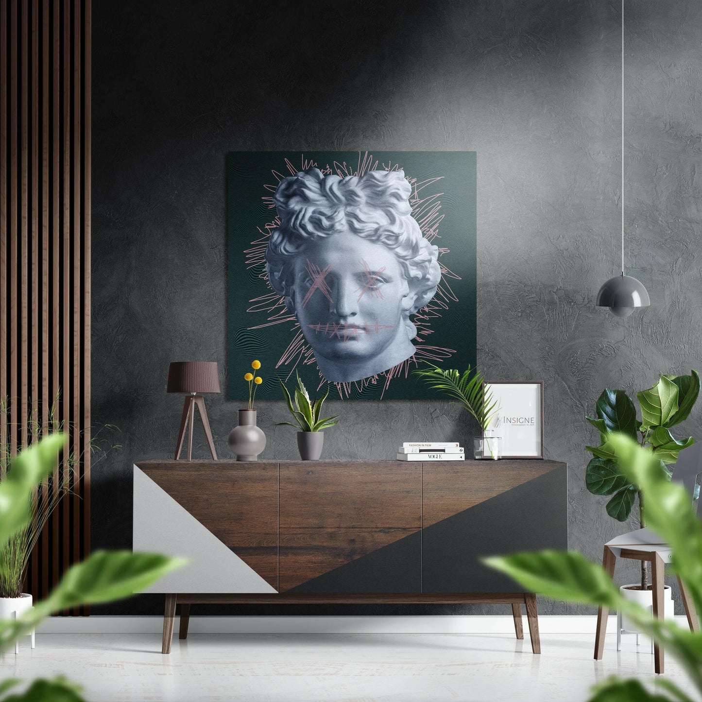 Art of Sculpture metal wall art