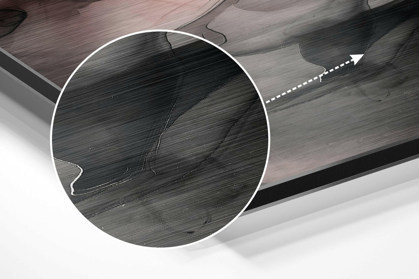 Gray Cloud Metal Wall Art