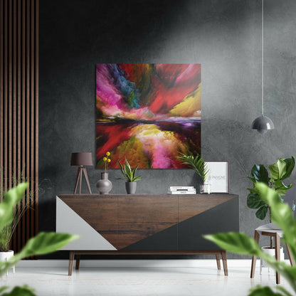 Color Clouds Metal Wall Art