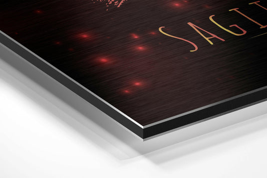 Sagittarius Zodiac Metal Wall Art