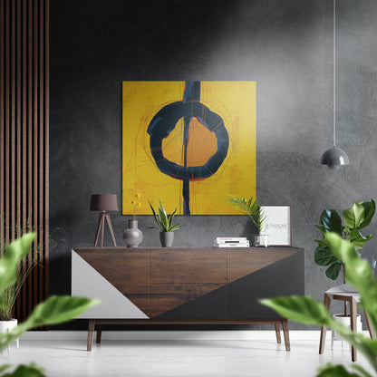 The hole metal wall art