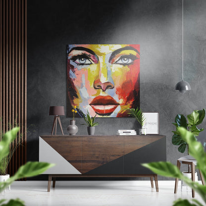 Beauty metal wall art glamour design