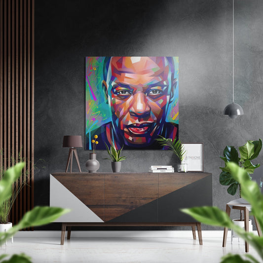 Studio Producer metal wall art in brushed aluminum dibond