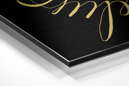 Always Believe Aluminum Print