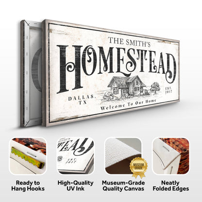 Vintage Homestead Canvas Wall Art II