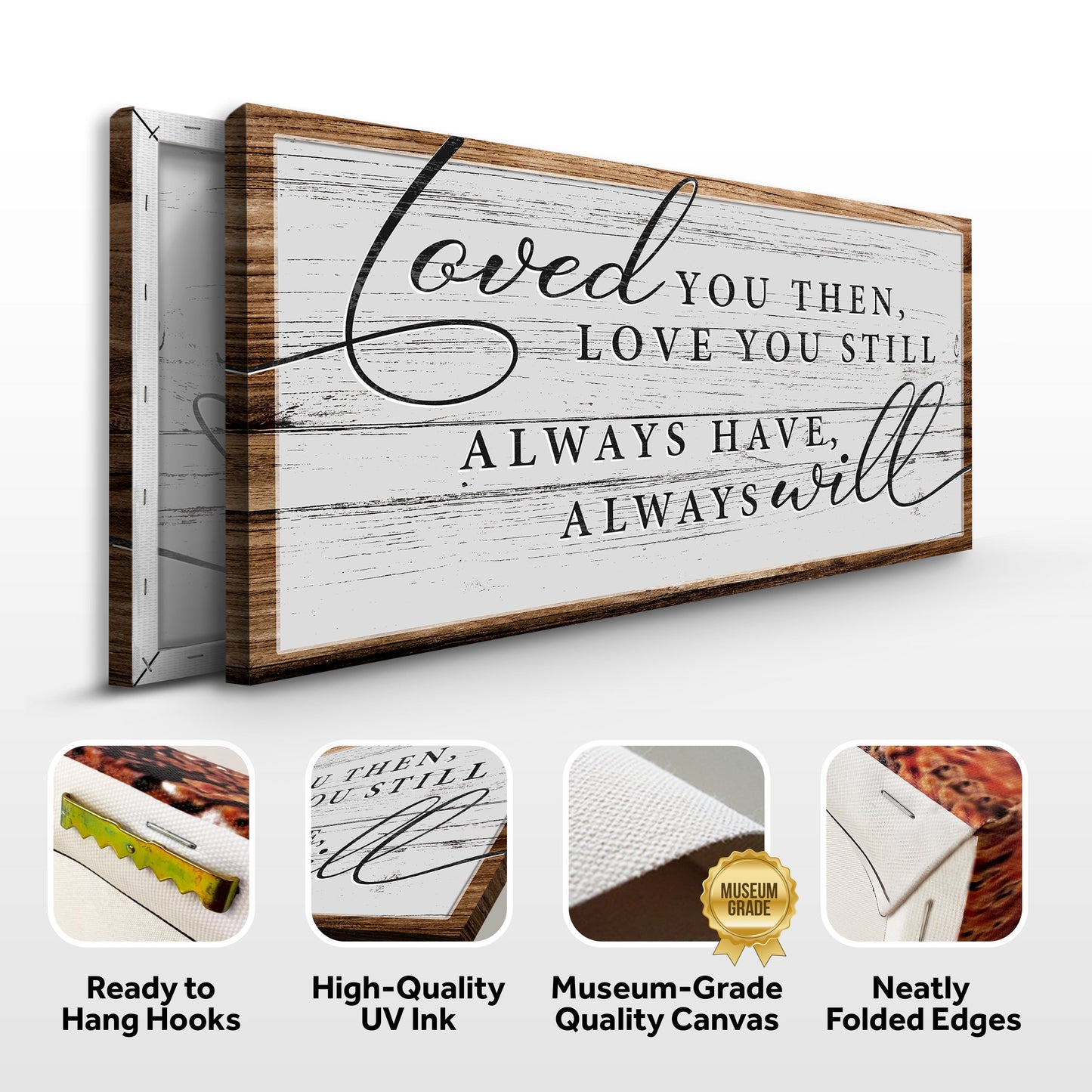 Love You Still Canvas Sign