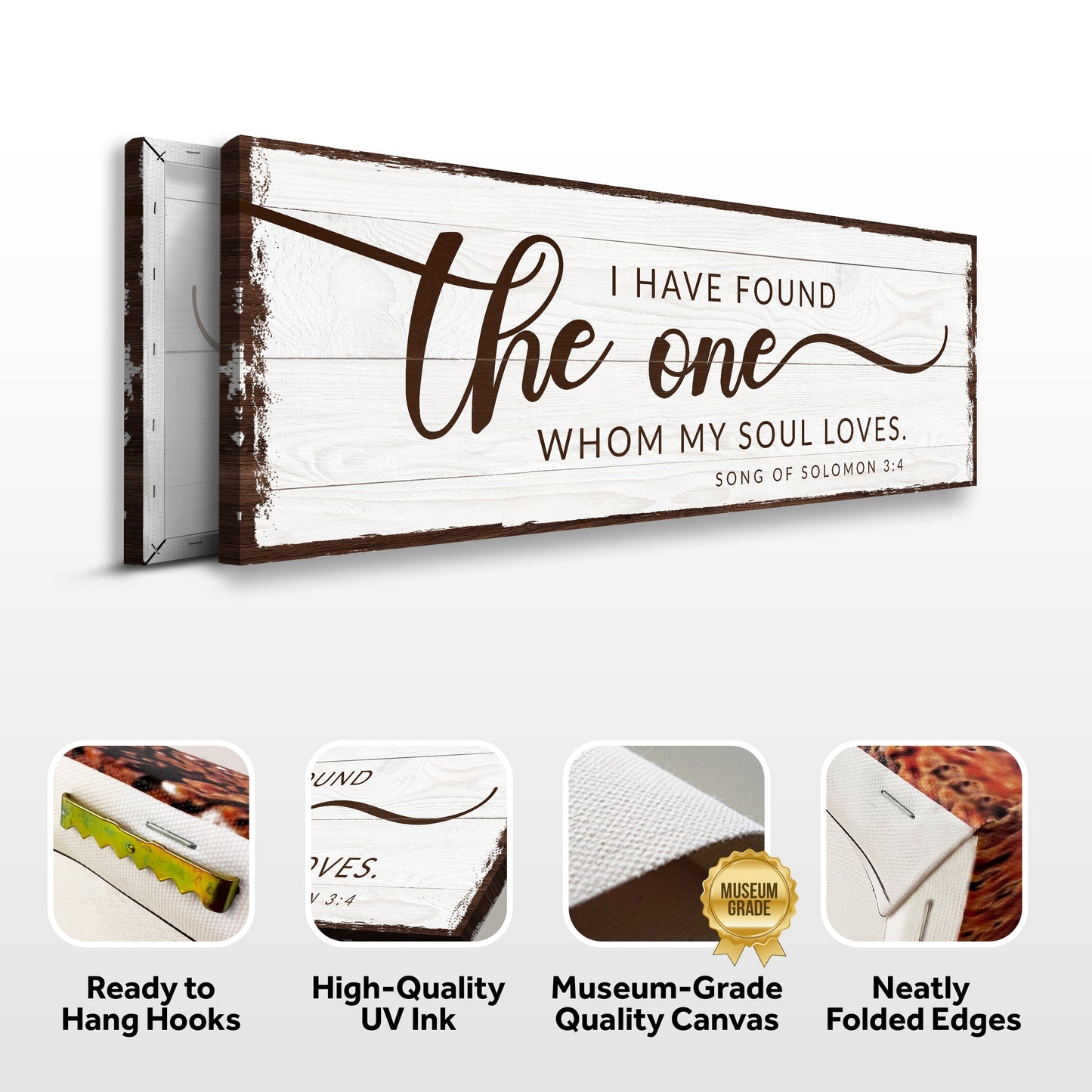 I Have Found The One My Soul Loves Faith Canvas
