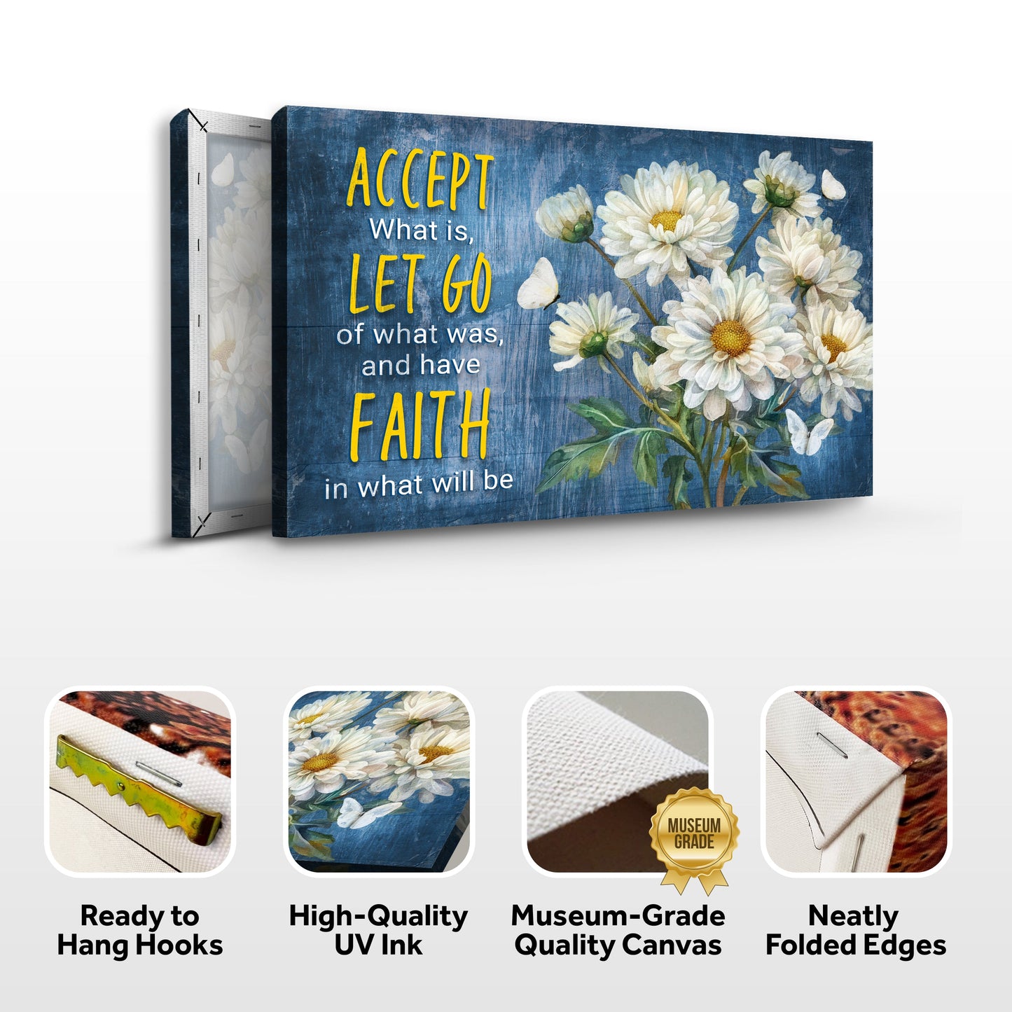 Accept Let Go And Have Faith Sign II