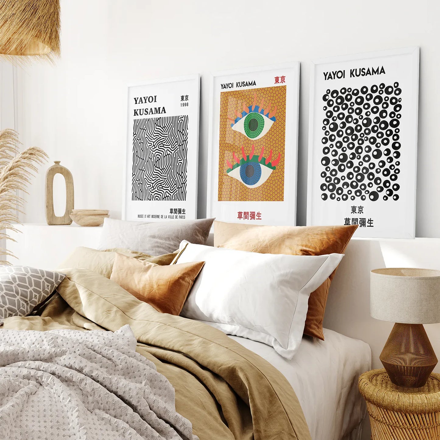 Contemporary Japanese Abstract Wall Art Print