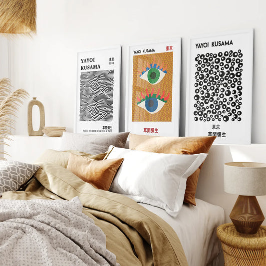 Contemporary Japanese Abstract Wall Art Print