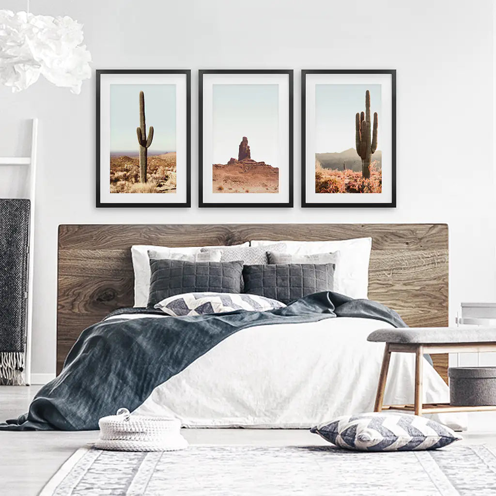 Lake Tahoe Wall Art, Sierra Nevada 3 Piece Set