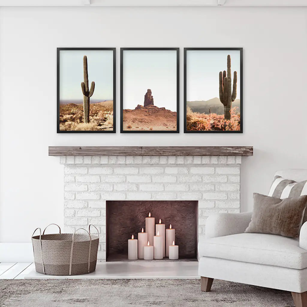 Lake Tahoe Wall Art, Sierra Nevada 3 Piece Set