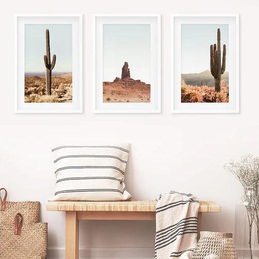 Lake Tahoe Wall Art, Sierra Nevada 3 Piece Set