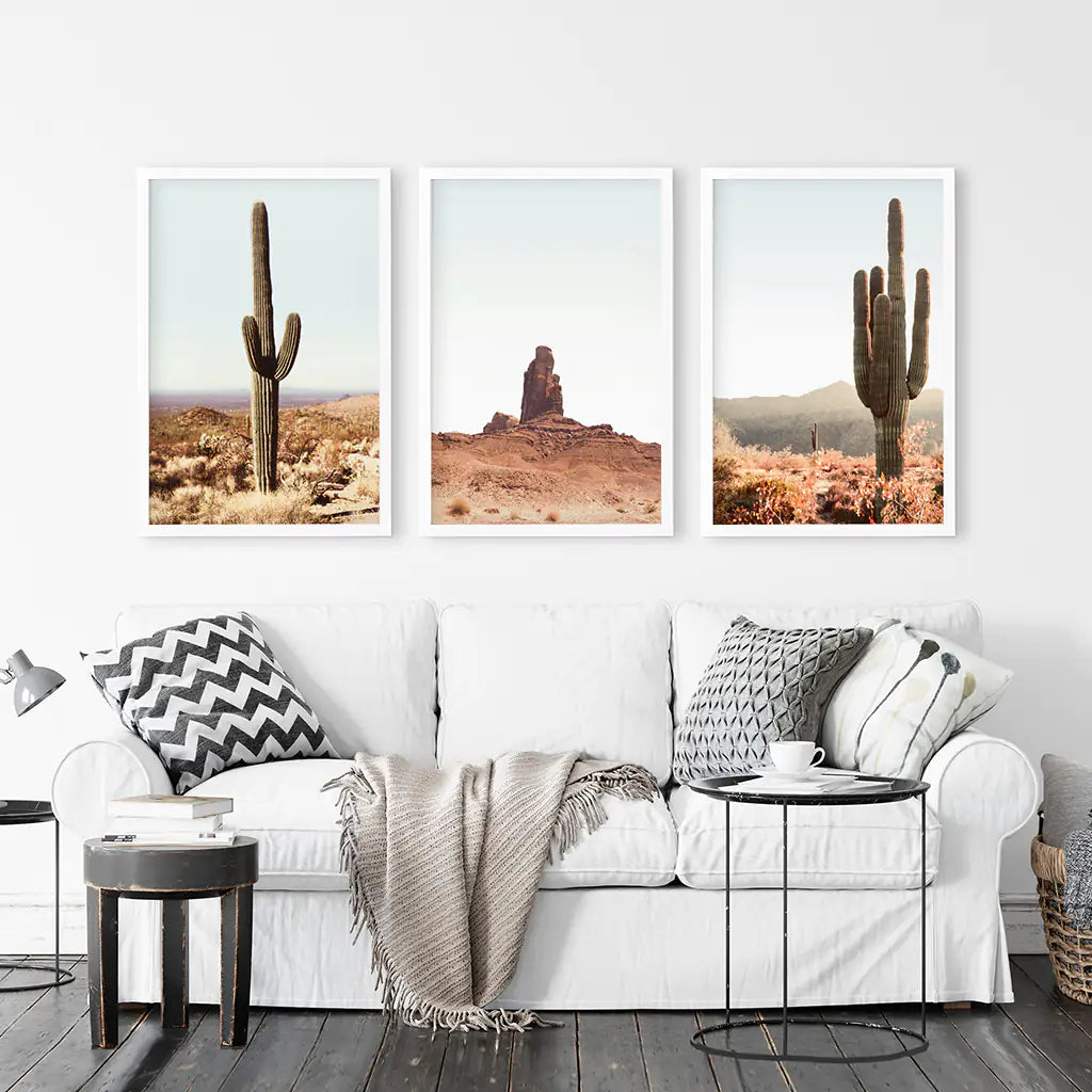 Lake Tahoe Wall Art, Sierra Nevada 3 Piece Set