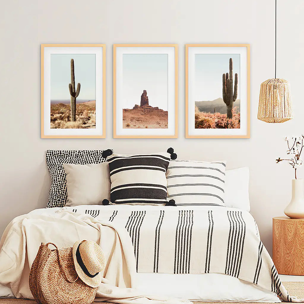 Lake Tahoe Wall Art, Sierra Nevada 3 Piece Set